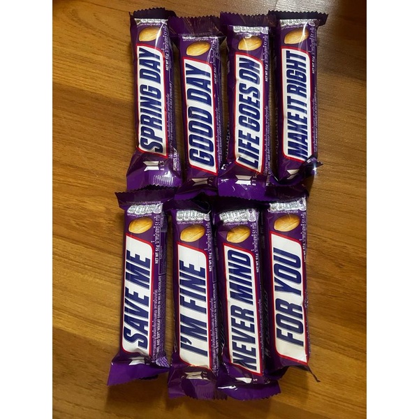 (READY STOCK) BTS X SNICKERS HANDCARRY MALAYSIA JIN SUGA JHOPE RM JIMIN V TAEHYUNG JUNGKOOK JK