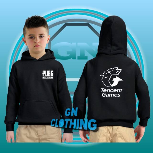 Sweater Hoodie anak PUBG Tencent games