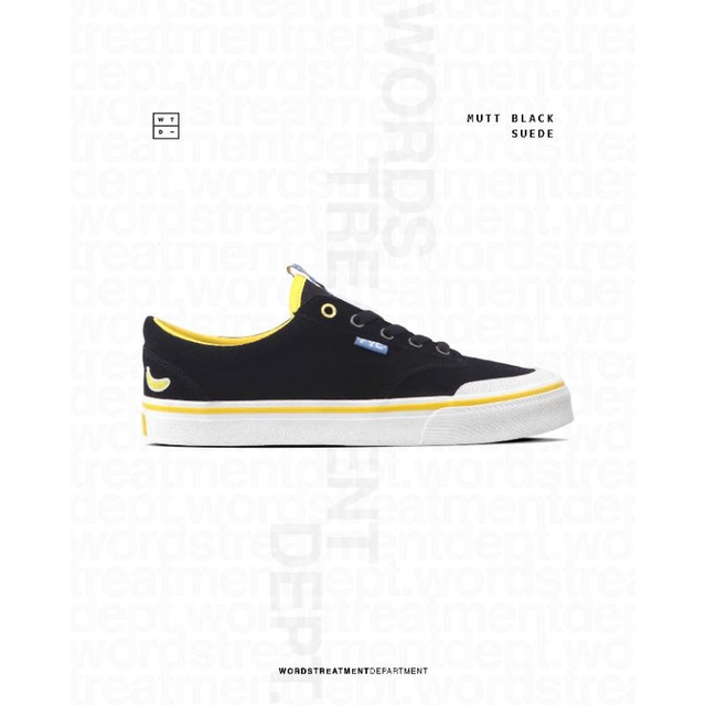 Sepatu Fyc - Mutt Black Suede
