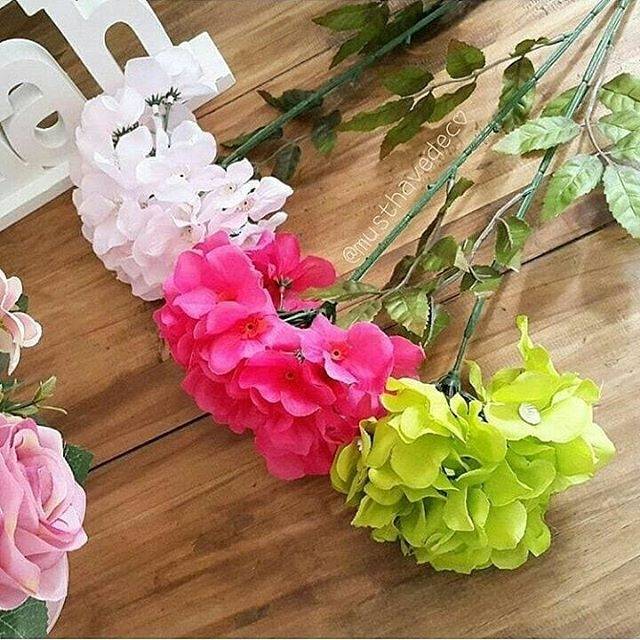 bunga hydrangea | bunga artificial