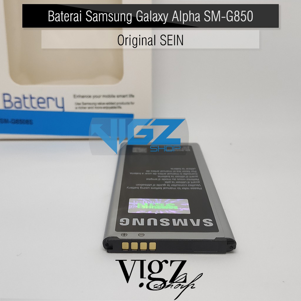 Baterai Samsung Galaxy Alpha G850 NFC Original SEIN 100%