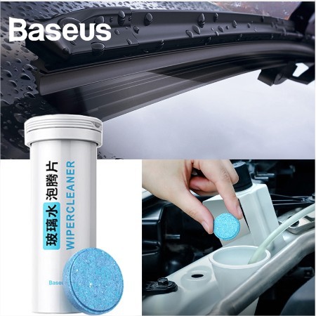 Baseus Auto Glass Cleaner Sabun Pembersih Wiper Kaca Mobil isi 12pcs