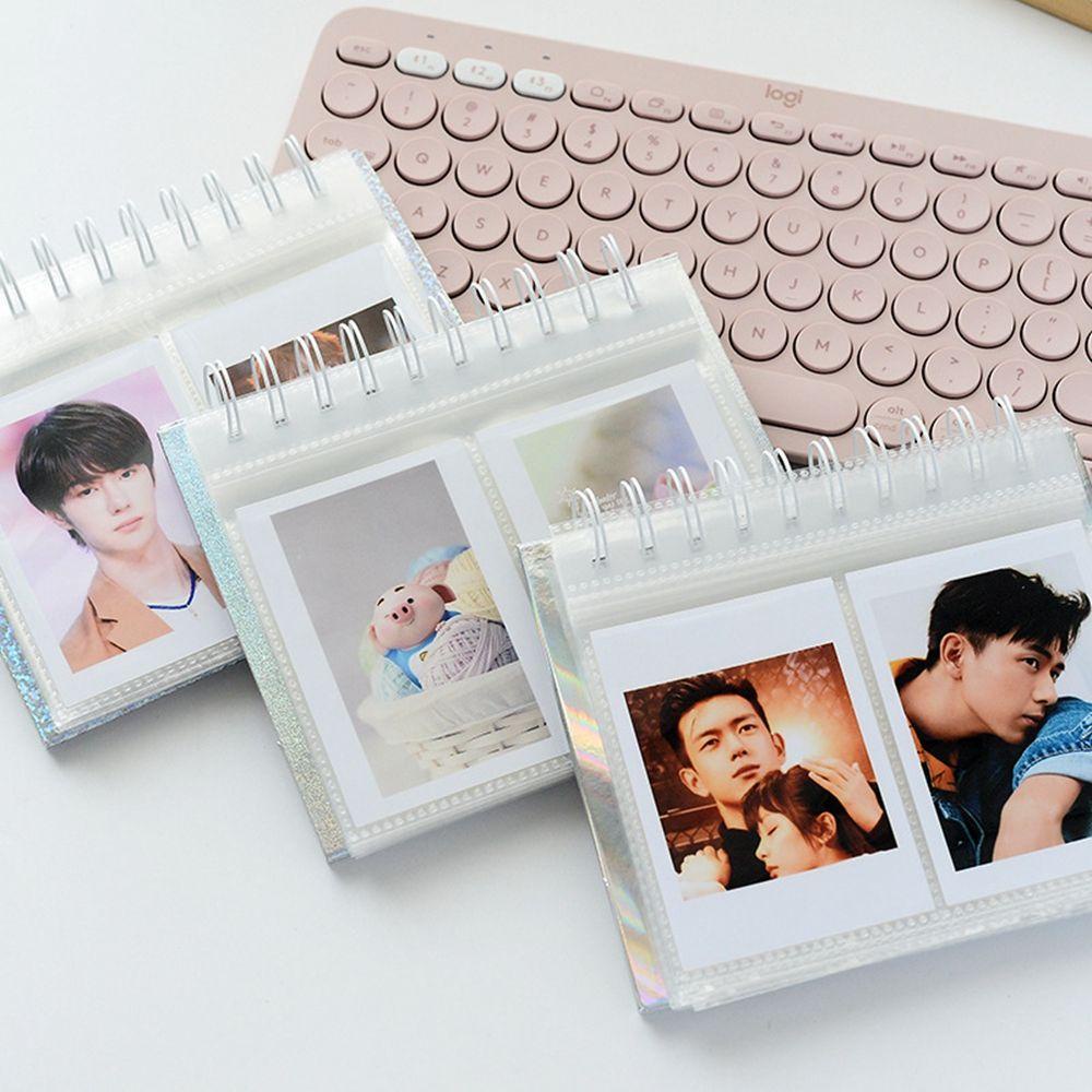 Lanfy Album Foto Perangko Bingkai Foto Mini Kpop Kartu Gambar Tempat Penyimpanan Home Decor Photocards Holder