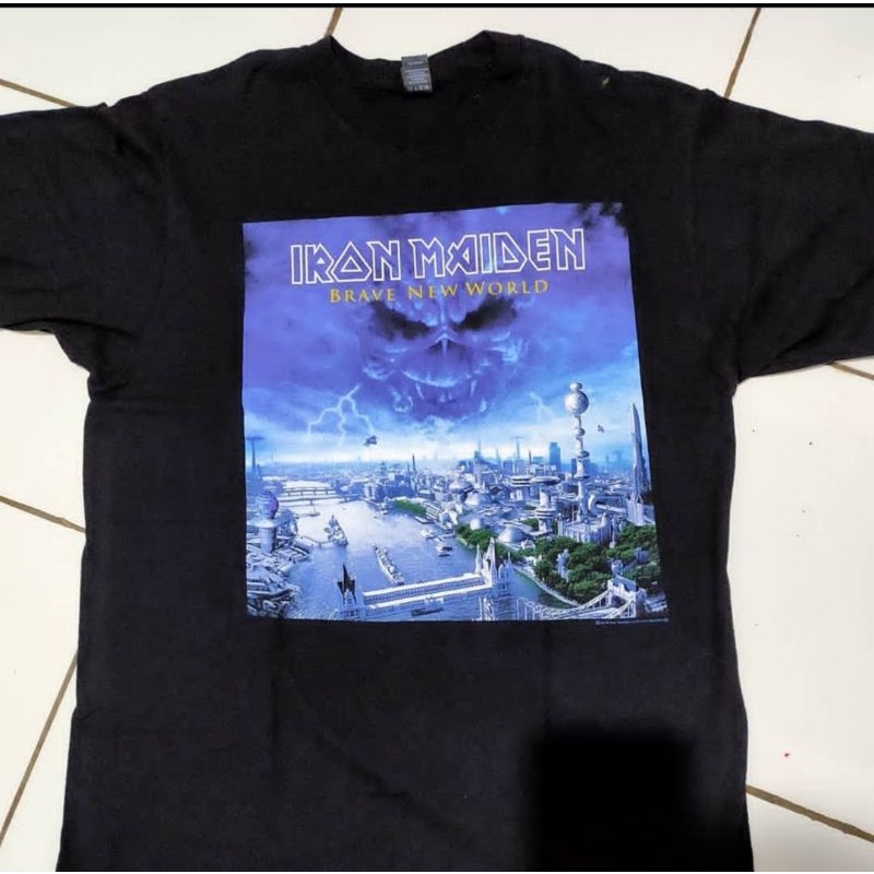 T-shirt iron maiden brave new world original