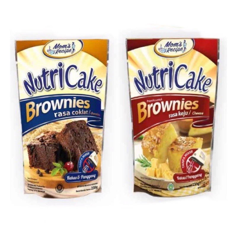 

NUTRICAKE PREMIKS BROWNIES 230GR