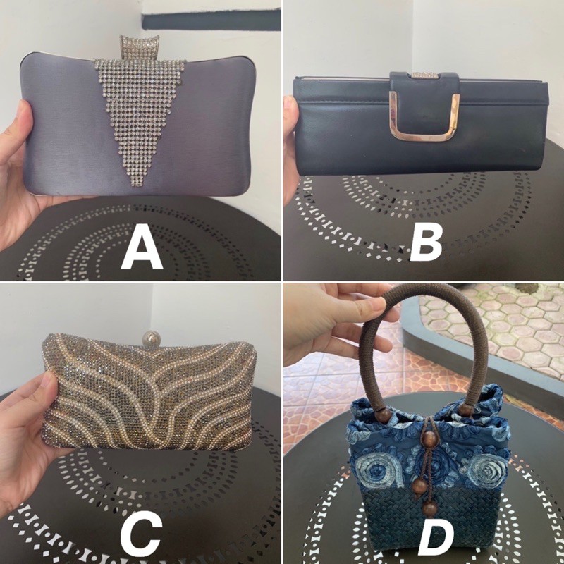 PRELOVED CLUTCH TAS TANGAN PESTA WANITA FORMAL BAG