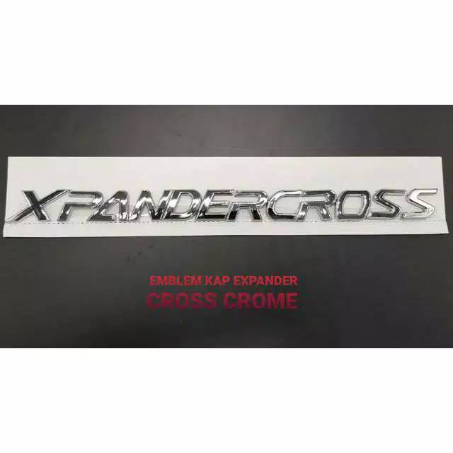 Emblem Kap Mesin Mitsubishi Xpander Cross Emblem Xpander Cross