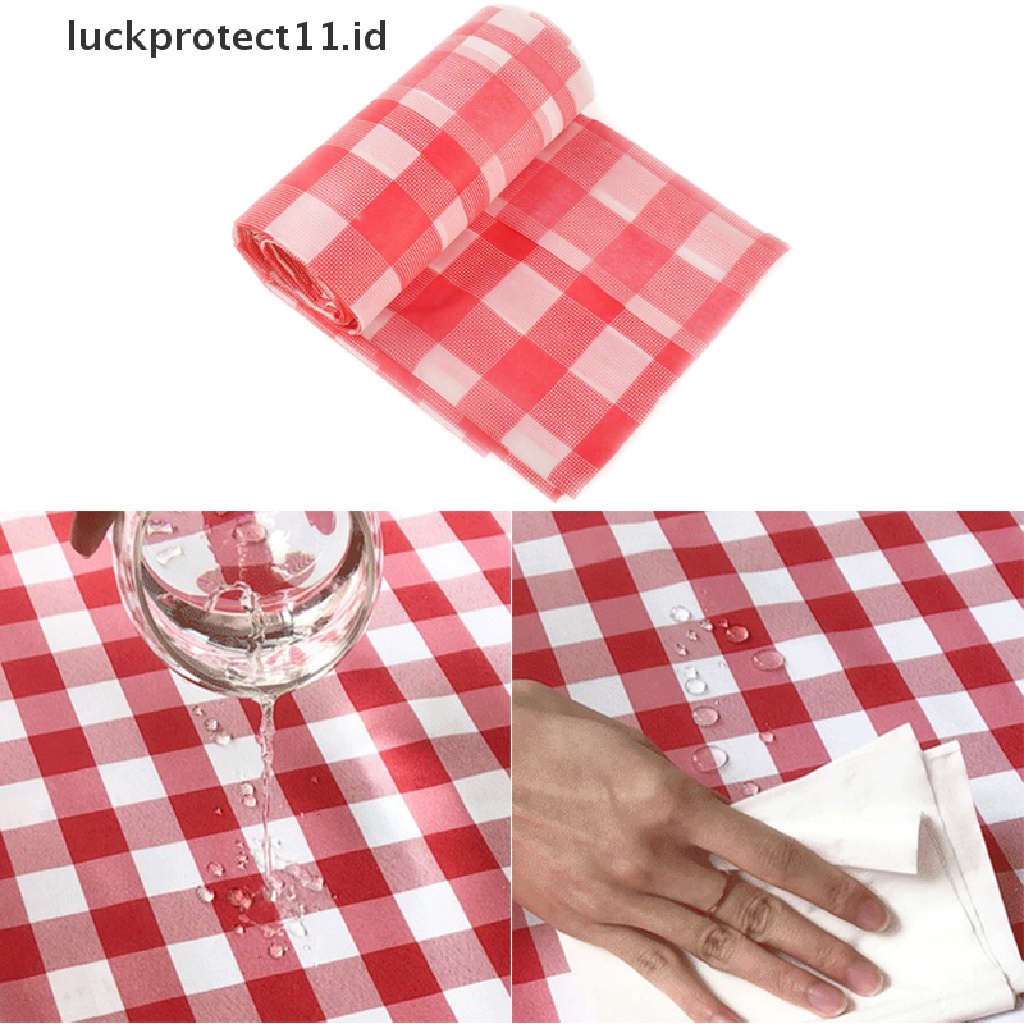 //HG&amp;ID// Disposable Thickening Red Checkered Tablecloth Party Weddings Home Decoration .