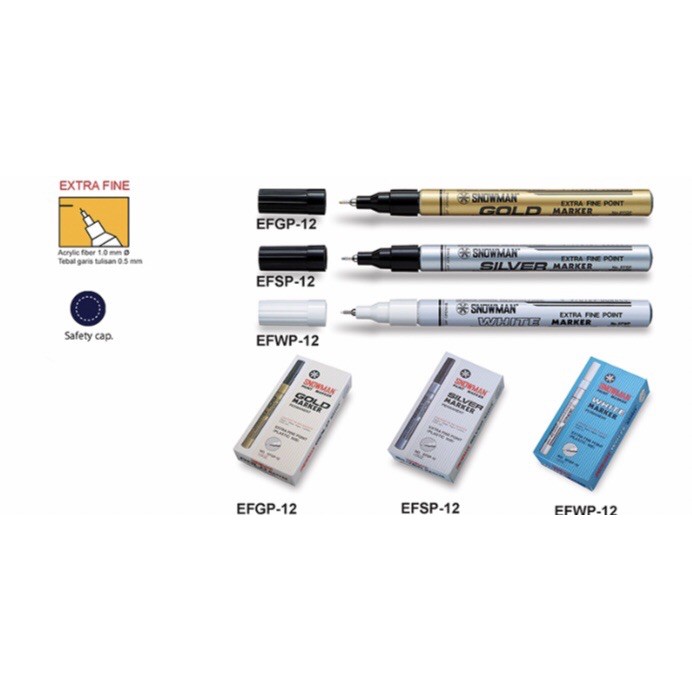 

Snowman Paint Marker EXTRA FINE