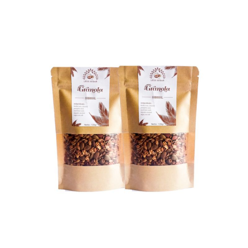 

Granola Original Bundling - 120 gram (2pcs)