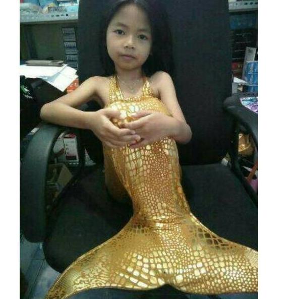 [PRODUK CYHKD] Baju renang dress mermaid putri duyung mainan anak C9A