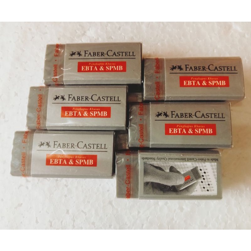 

PENGHAPUS PENSIL/ STIB EBTA SPMB/ ERASER FABERCASTEL UMUM