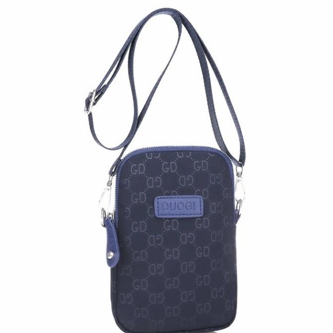 Tas Selempang Wanita OUOGI Import Sling Bag Perempuan Mini - Navy