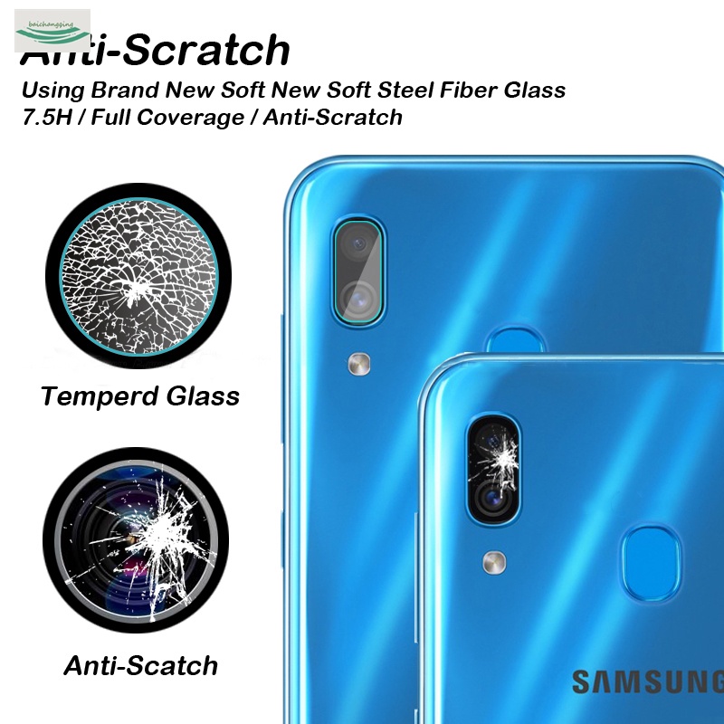 Samsung Galaxy A91 A71 A51 A70 A50 Screen Protector Tempered Glass A21S A70S A50S Back Camera Lens Protector Film