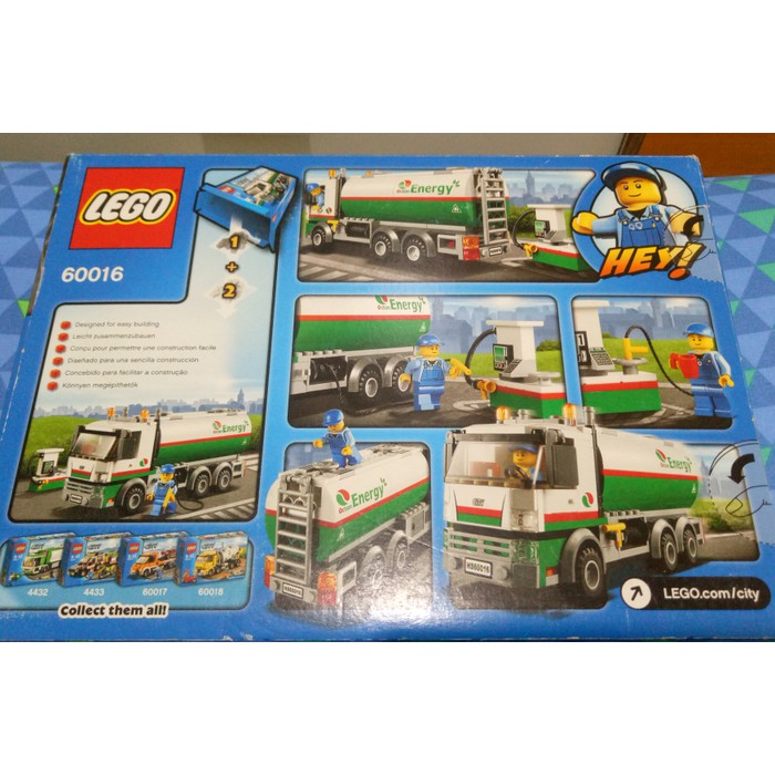 Unik  Lego City 60016 Tanker Truck  Rare n retired   Limited