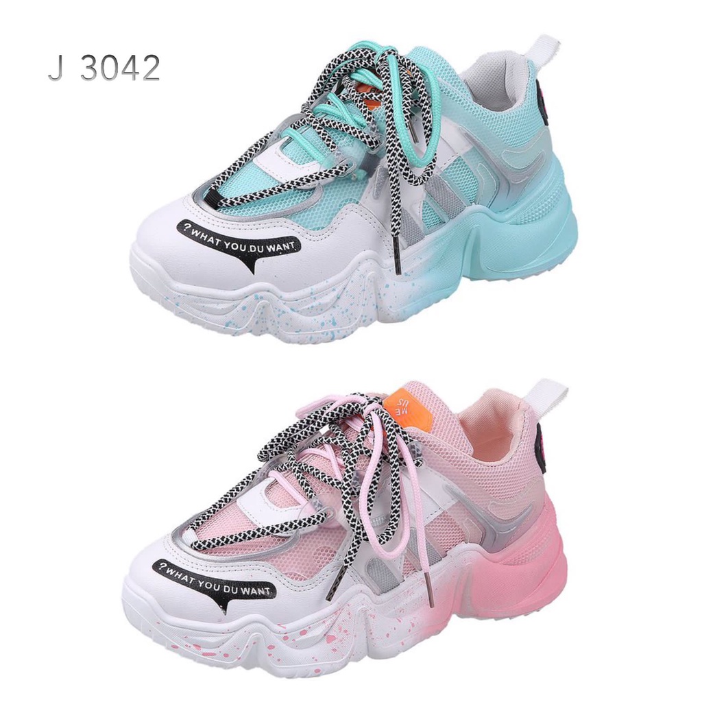 SEPATU SNEAKER WANITA ALA KOREA DAFNY 3042