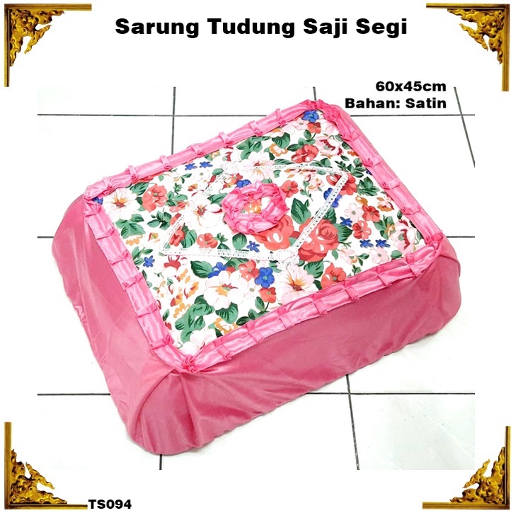 Sarung Tudung Saji Karakter Segi 60x45cm