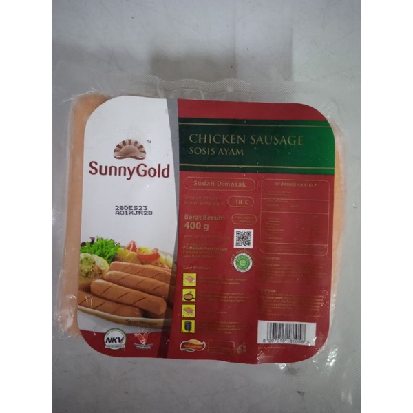 

Sunny Gold sosis ayam 400 gr