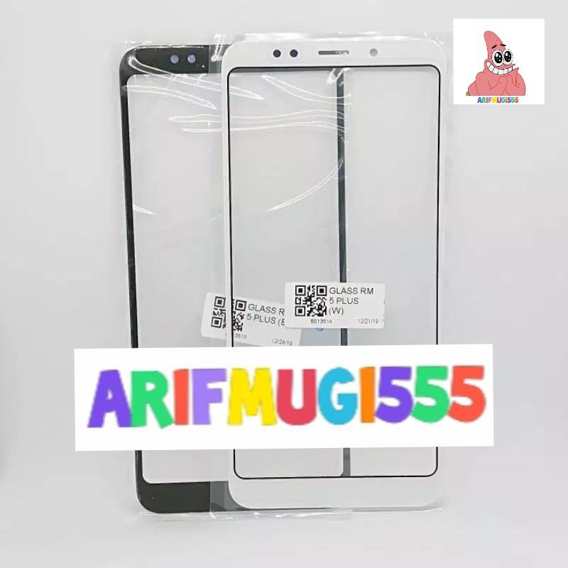 KACA LCD KACA DEPAN KACA TOUCHSCREEN XIAOMI REDMI 5 PLUS 5 PLES 5+ ORIGINAL