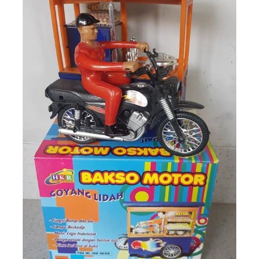 Mainan Gerobak Bakso Motor