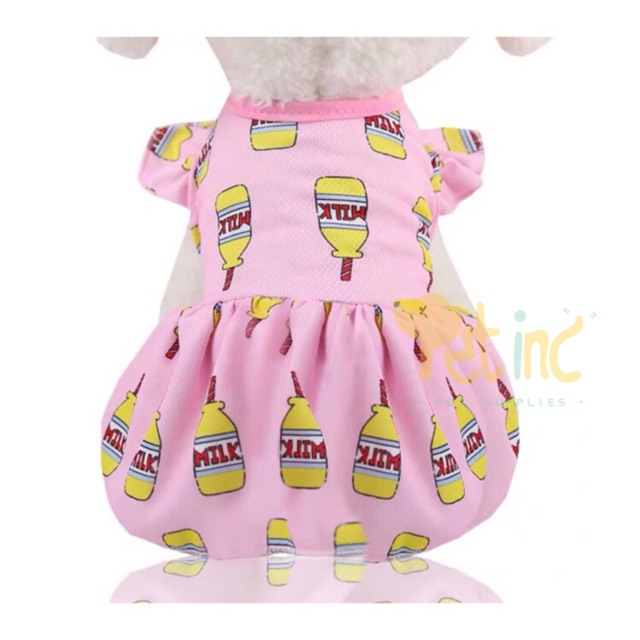 Pet milk dress