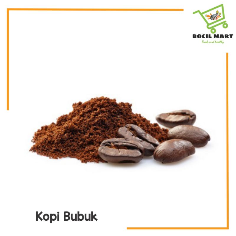 

[BOCIL MART] KOPI BUBUK 250 GR / KOPI HITAM BUBUKAN