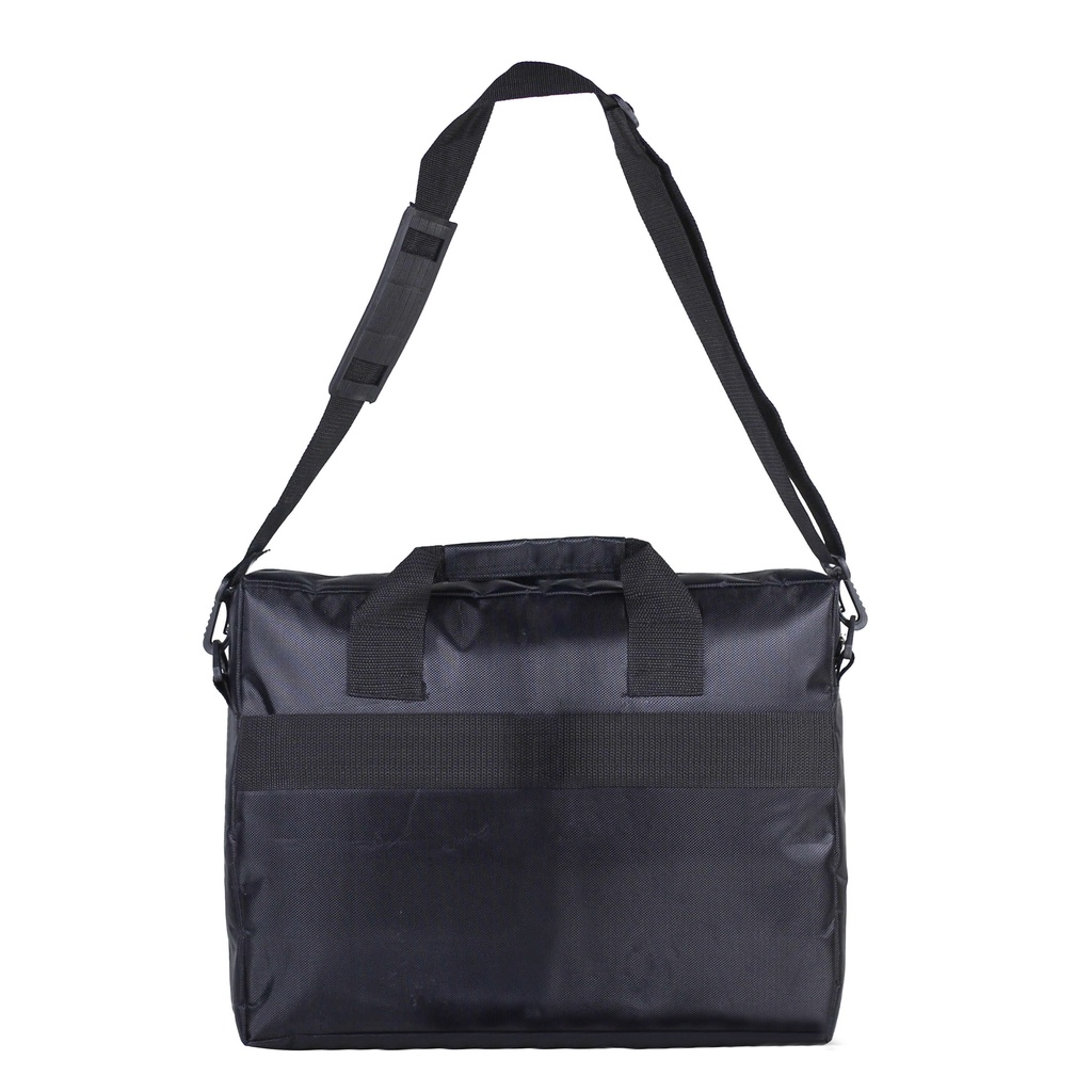 Tas Laptop Jinjing Laptop Case 14-15 Inch Fashion Pria Tas Hitam Selempang Laptop Murah