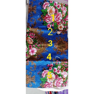 Kulit Kasur Kapuk Motif Bunga 75×200