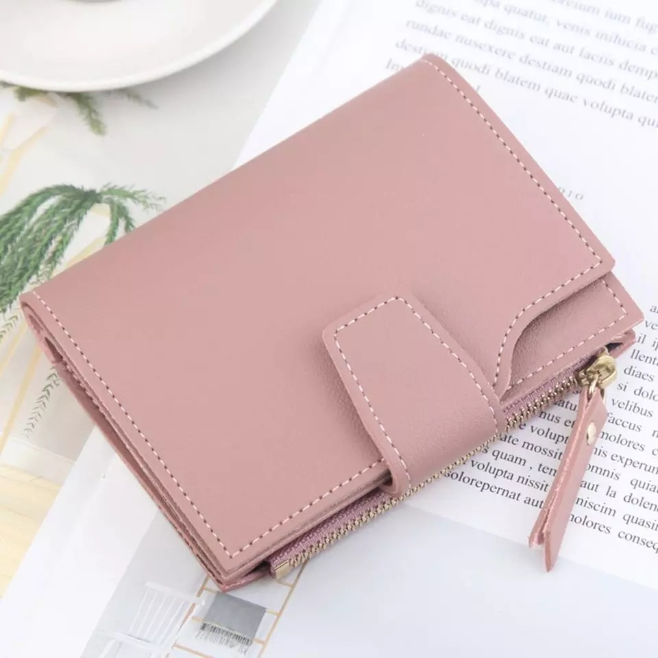 ( GS ) DOMPET WANITA / DOMPET LIPAT WANITA PENDEK GO STOORE