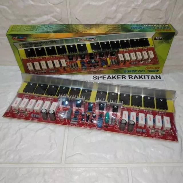 Kit Power Amplifier SUPER OCL 1000Watt DMS-399