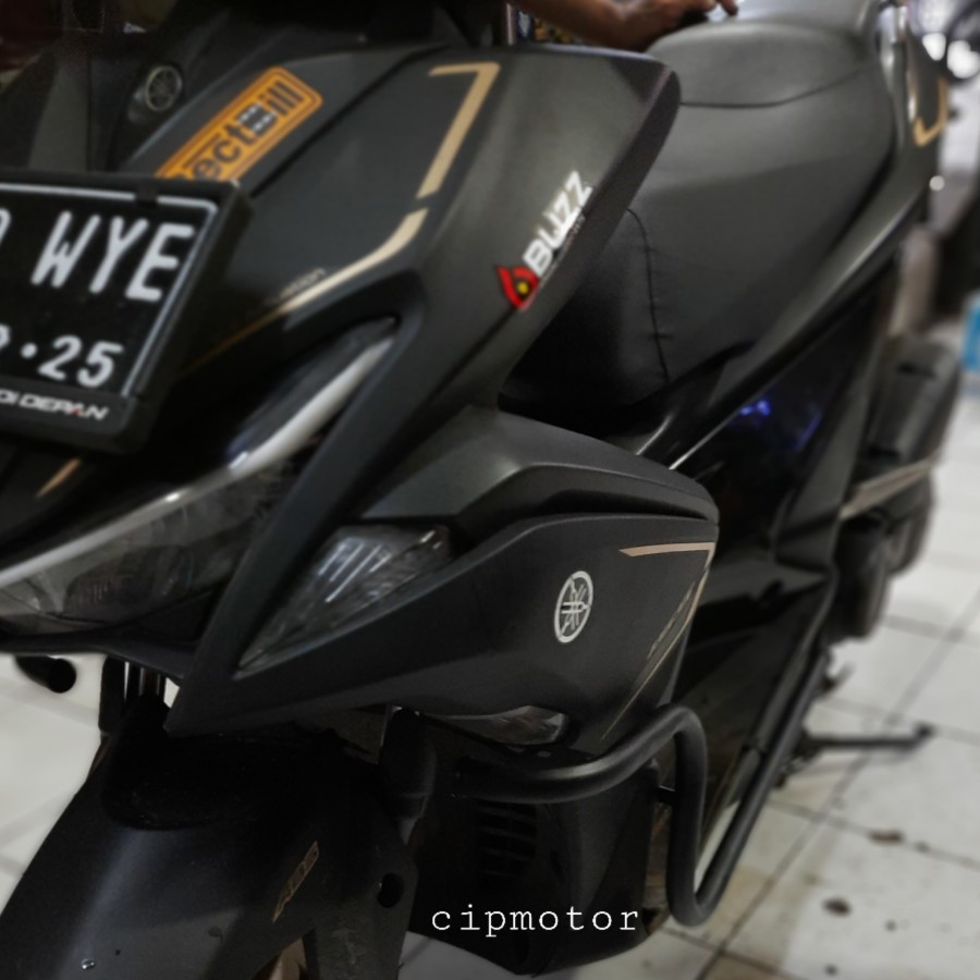 Promo Crashbar Aerox 155 Tubular Dudukan Lampu Pelindung Body Aerox 155 Old & Aerox New Connected