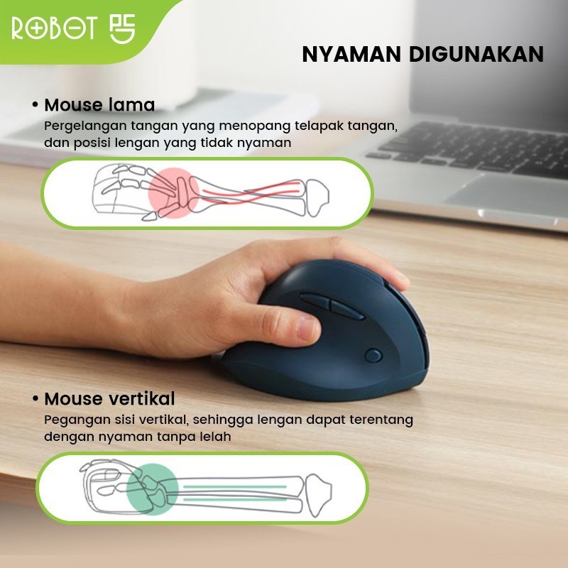 GARANSI 1 TAHUN MOUSE ROBOT GURU MASTER 1 DUAL MOUSE - MOUSE WIRELESS AND MOUSE BLUETOOTH