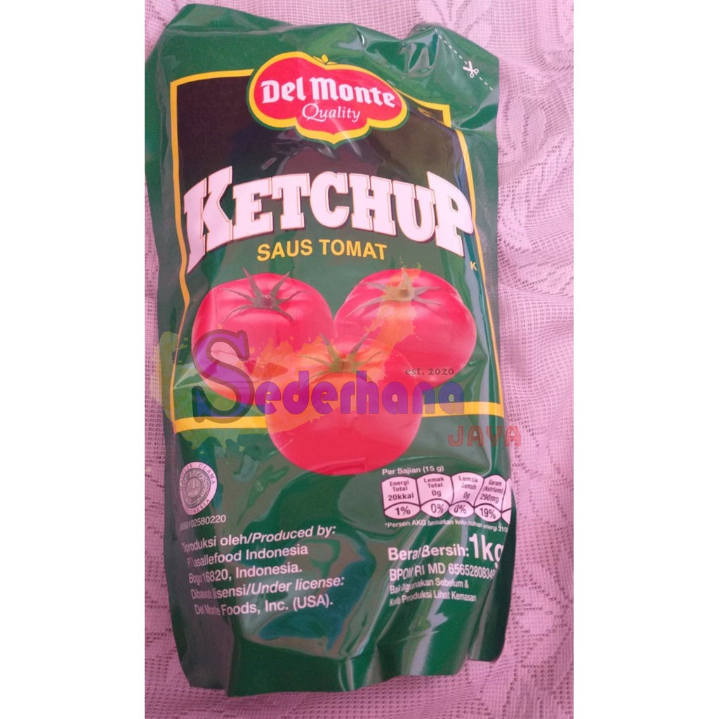 

Saos Tomat Del Monte Kemasan 1Kg