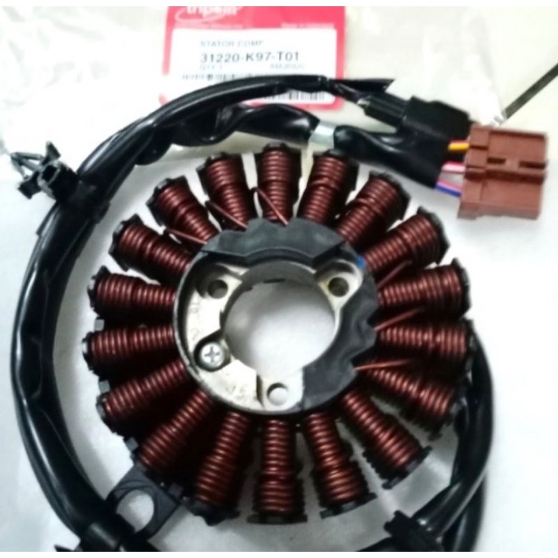 SPULL Spul Spool ESSY + SENSOR STATER CKP PCX 150 K97 Stator Comp New