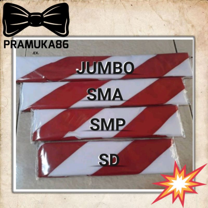 Hasduk SD SMP SMA JUMBO bijian - Dasi Kacu Pramuka Bijian Perlengkapan Pramuka