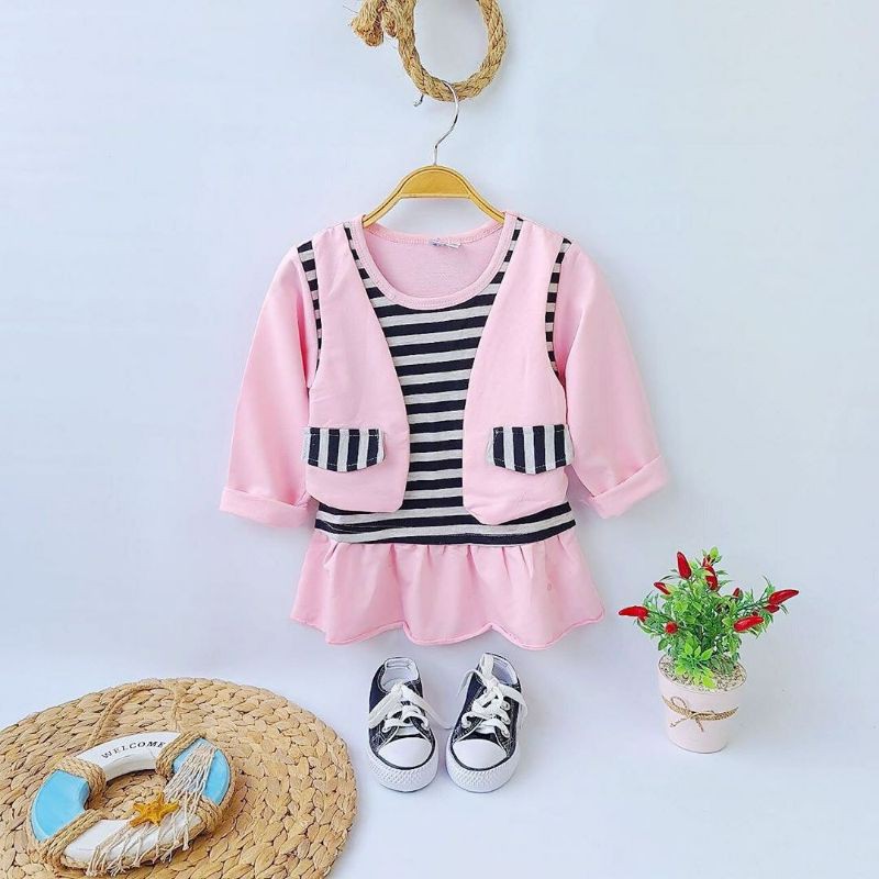  Baju  Anak  Import  Blazer Anak  Perempuan  Kaos Rompi Bayi Rok 