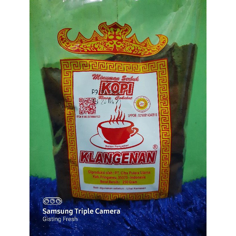 

Kopi Klangenan 250G