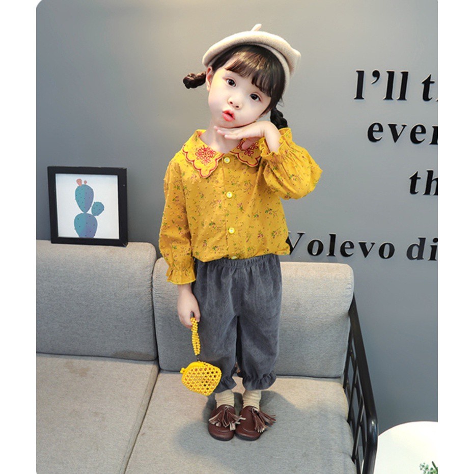 CHUBBI 62 Setelan Anak Perempuan Korean Fashion 2in1 Panjang