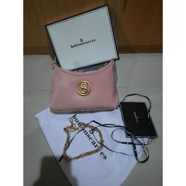 preloved buttonscarves bag luana nylon guava