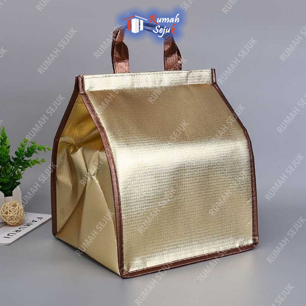 Tas Penjaga Suhu Bekal Makan Botol Minum Pendingin Cooler Bag Thermal Insulated Bag Foil