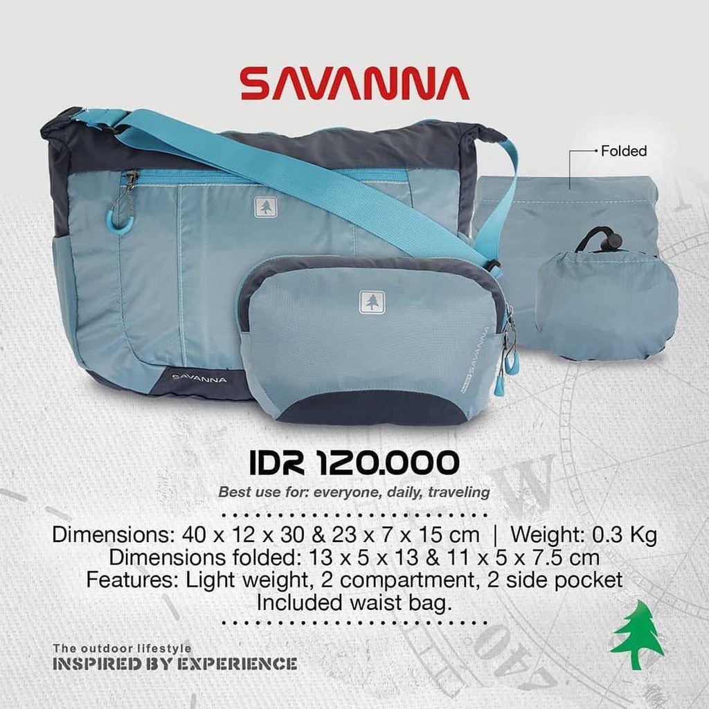 Tas Selempang Consina Savanna