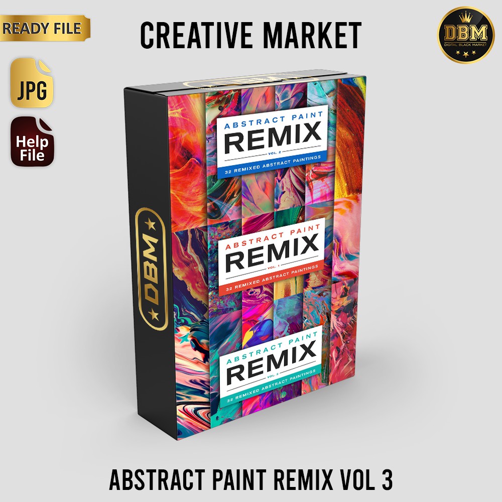 Abstract Paint Remix Vol 3 - JPEG Ultra HD