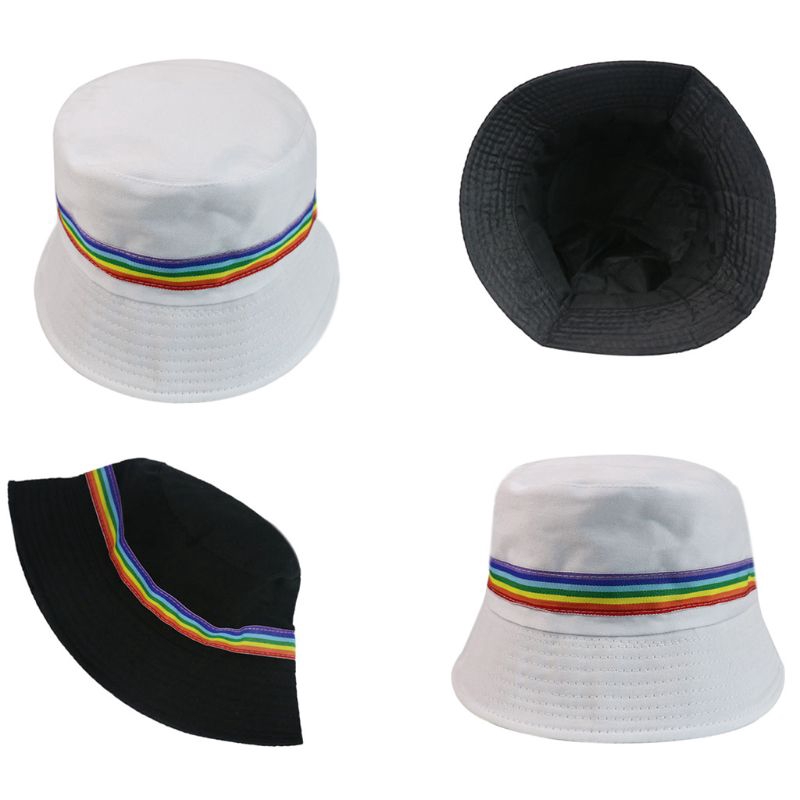 bucket hat rainbow