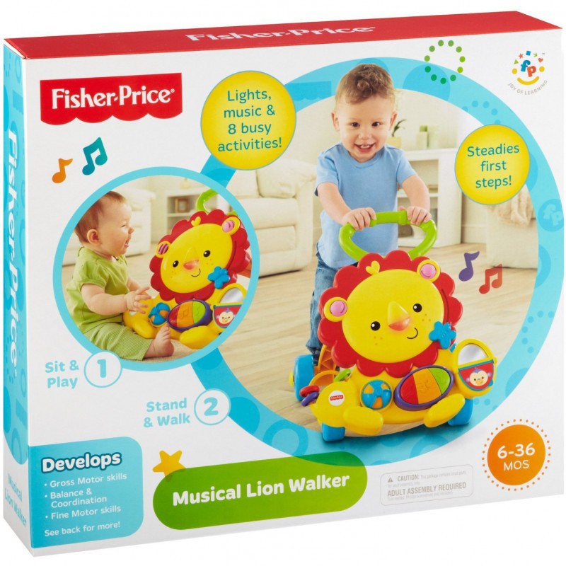 Fisher Price Musical Lion Walker