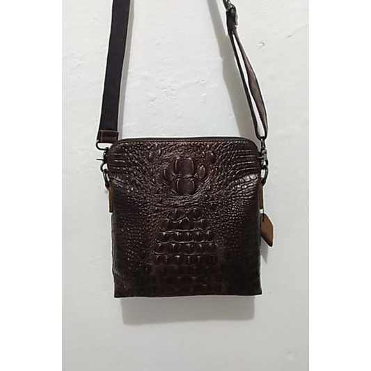 tas kulit crocodile/ buaya