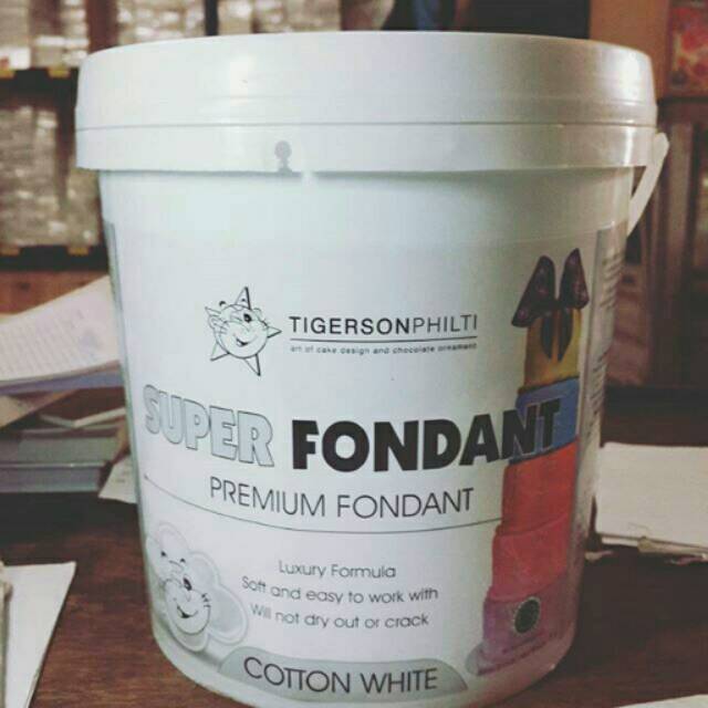 

super fondant tigerson - 1kg
