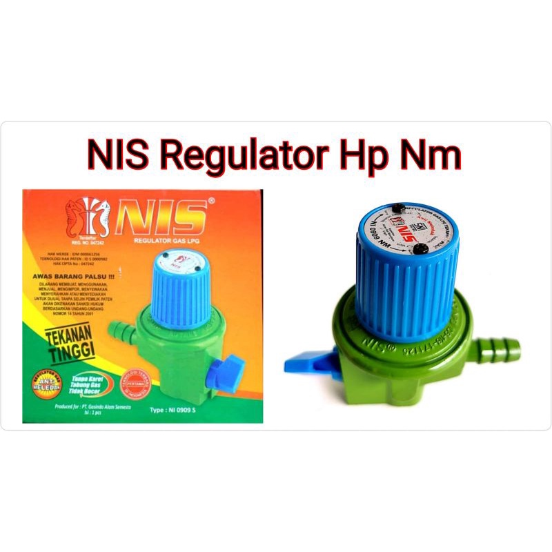 Regulator NIS Tekanan Tinggi Meter/Non Meter