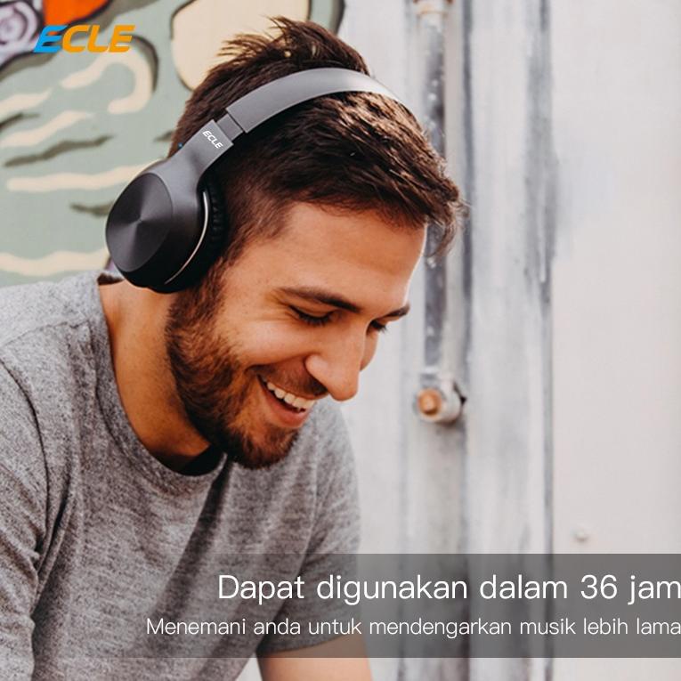 (X3C8) ⭐️ (NEW) ECLE Headphone Gaming Wireless Headset Gaming Headset Original Gaming Headset BT Bas