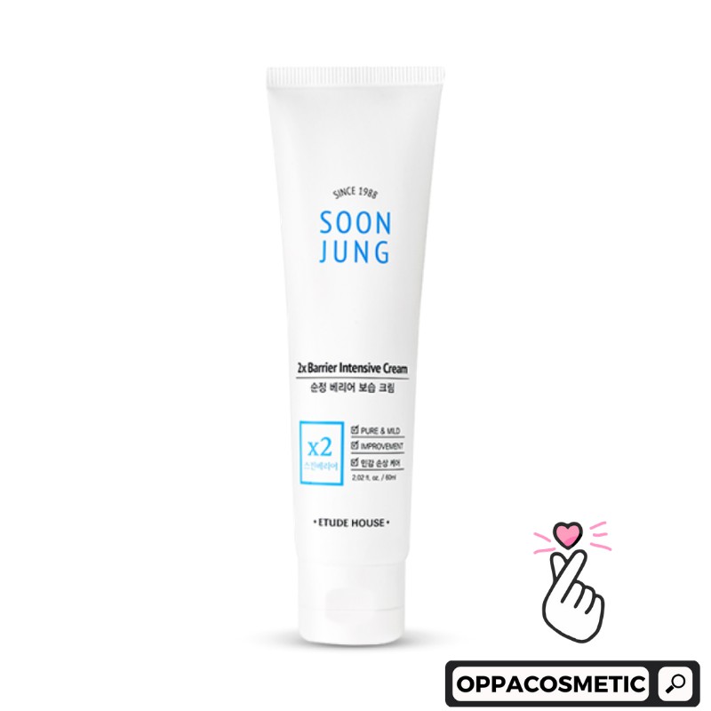 Etude House Soon Jung 2x Barrier Intensive Cream 60ml