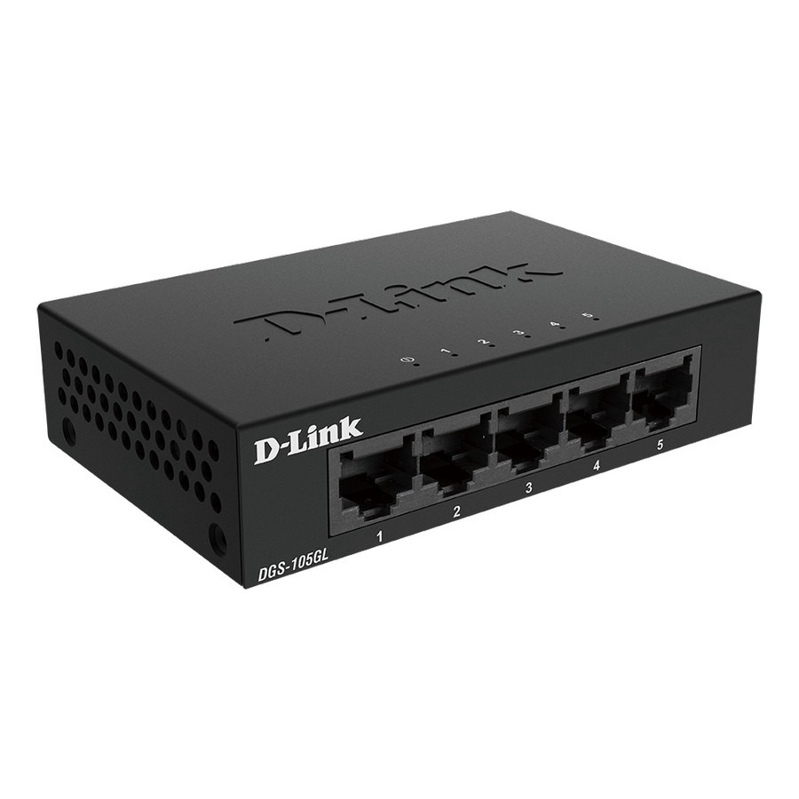 Switch D-Link DGS-105GL 5Port Gigabit Unmanaged HUB DLink DGS105GL ...